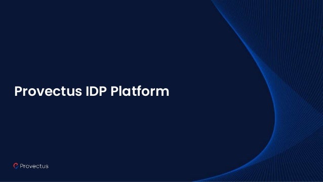 Provectus IDP Platform
 
