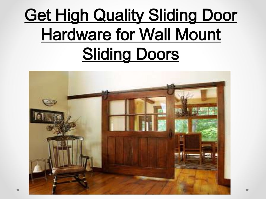 High Quality Sliding Door Hardware for Wall Mount Sliding Doors