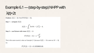 PPT FOR SM-(Inter-arrival times and Poisson counting process).pptx