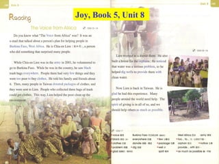Joy, Book 5, Unit 8 