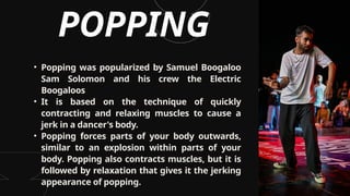 Street and Hip-hop Dance - Power Point - | PPTX