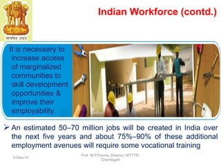 vocational education in India and challenges | PPTX