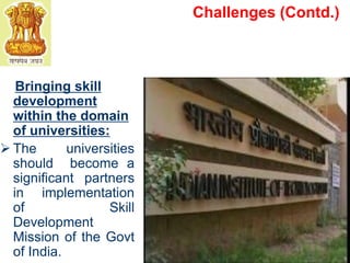 vocational education in India and challenges | PPTX