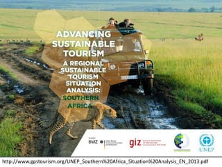 Sustainable tourism in protected areas | PPTX