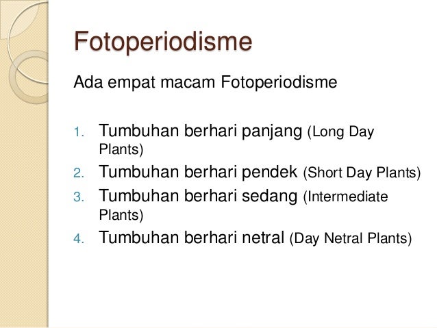FOTOPERIODISME TUMBUHAN PDF