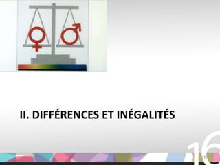 II. DIFFÉRENCES ET INÉGALITÉS


                                16
 