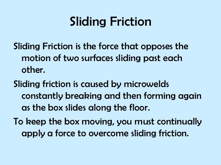 Ppt Friction