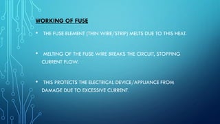 Fuse Introduction Comprehensive Overview of Electrical Fuses: Types, Construction, and ...