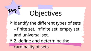 SETs MATHEMATICS 7 sample powerpoint lesson | PPTX