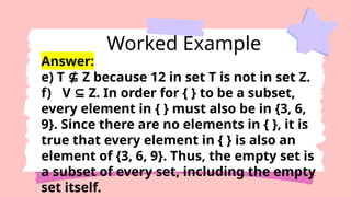 SETs MATHEMATICS 7 sample powerpoint lesson | PPTX
