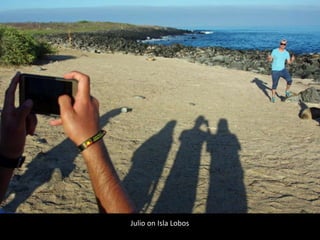 Julio on Isla Lobos
 