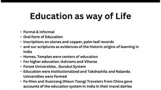 Indian Knowledge System-Modern Education | PPTX