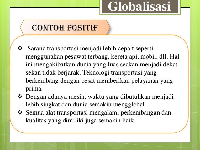 Ppt Sikap terhadap Globalisasi di Lingkungannya