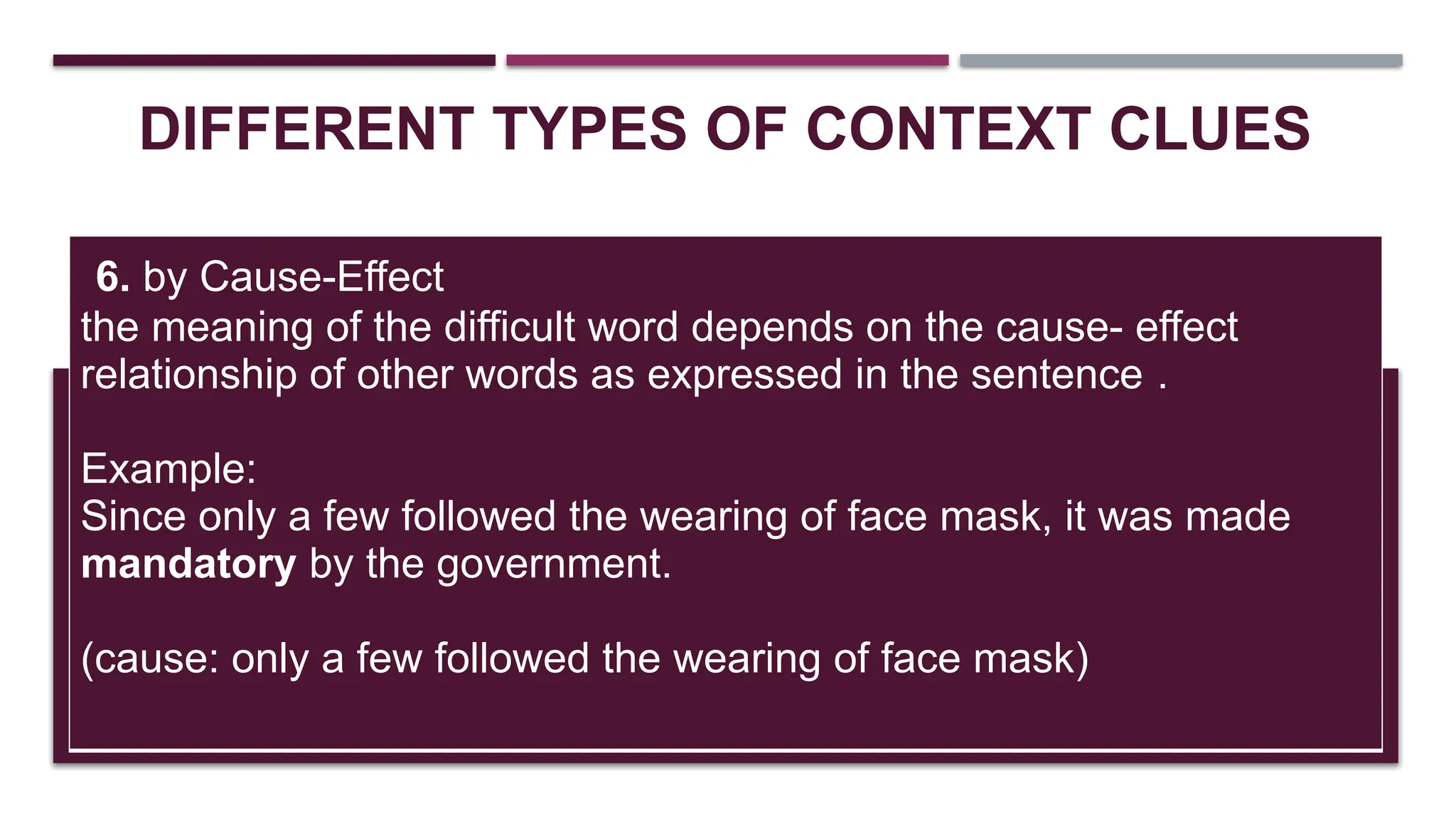 PPT grade 9 Context clues.pptxpowerpoint | PPTX