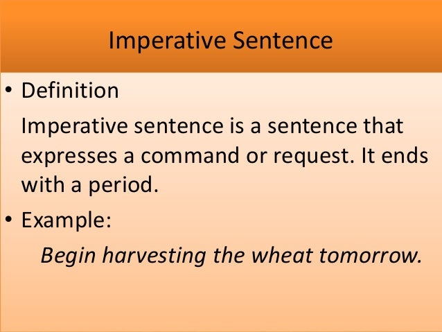 DECLARATIVE AND INTERROGATIVE SENTENCES