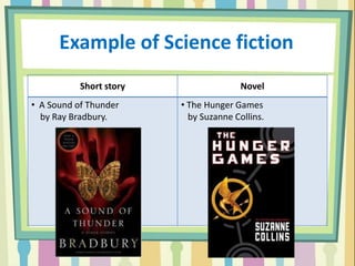 short story and novels | PPTX