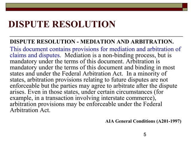 Construction Contract Dispute Resolution | PPT | Legal Services ...