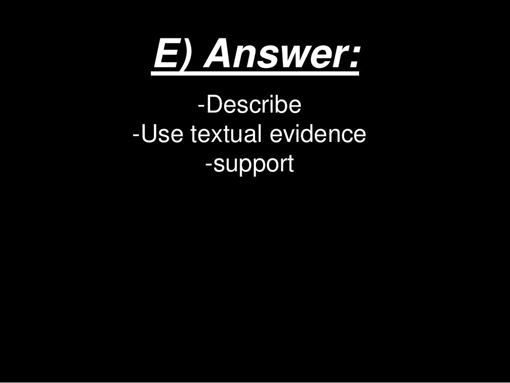 Response to literature essay powerpoint 06 picture