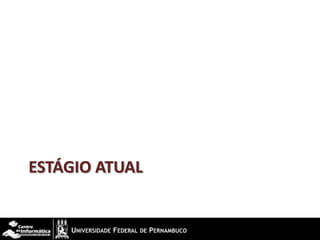 ESTÁGIO ATUAL
 