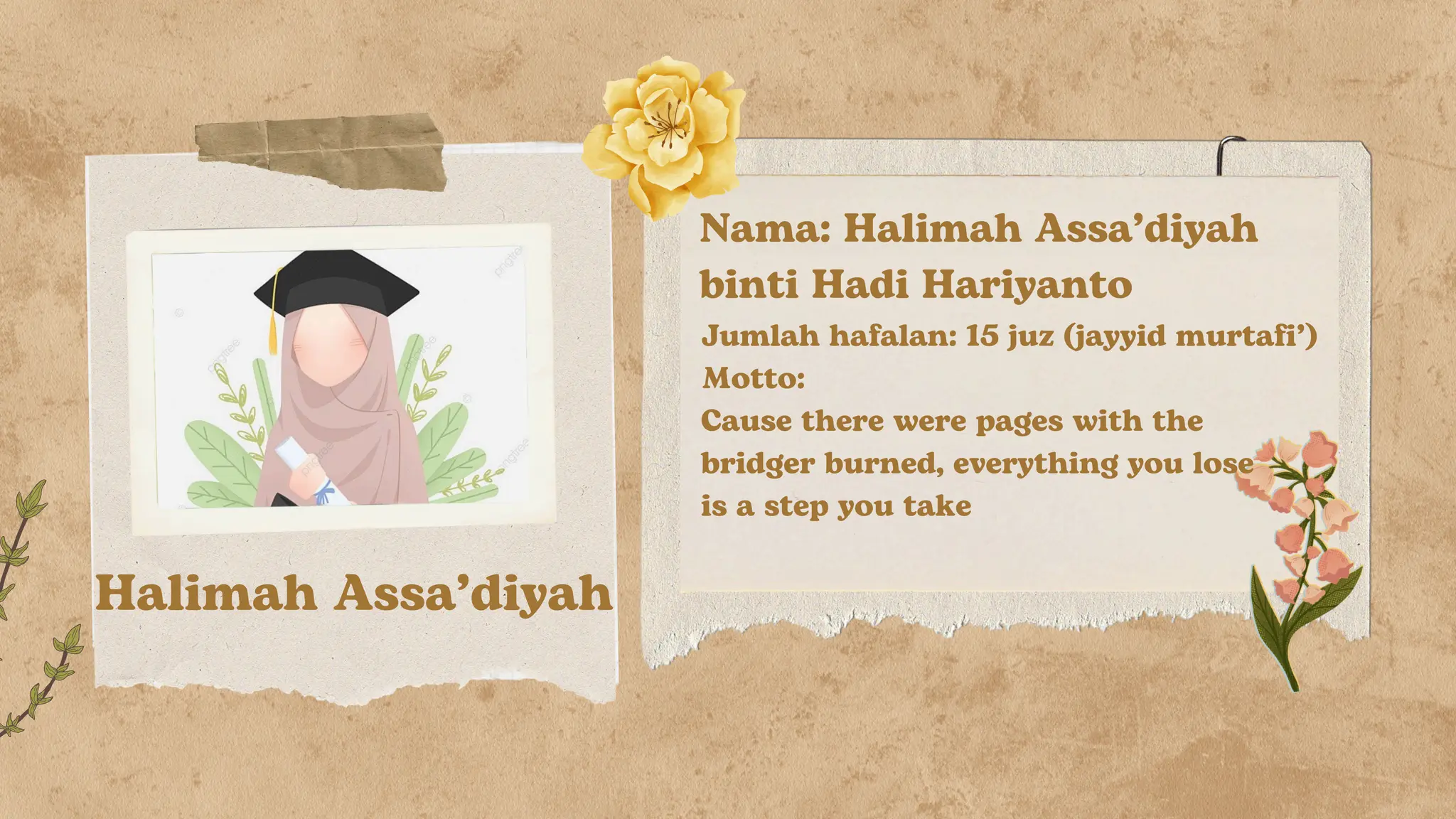 Ppt haflah SMP.pdf haflah takharuj setara jenjang smp | PDF