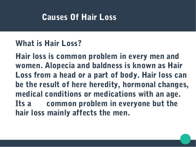 Causes Of Hair Loss By Hair Clinic In Ahmedabad