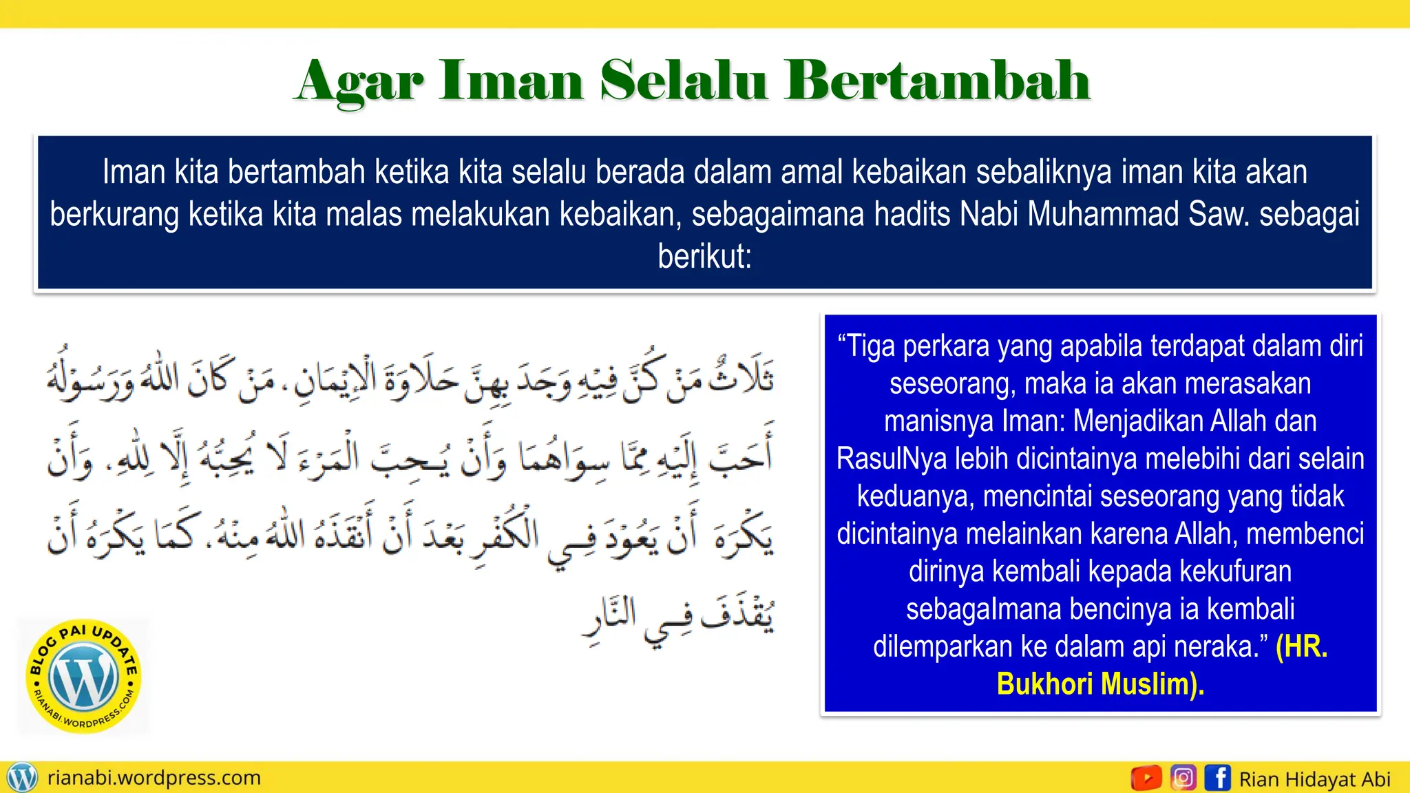 PPT Hakikat Iman, Islam dan Ihsan PPT Kurikulum Merdeka.pdf