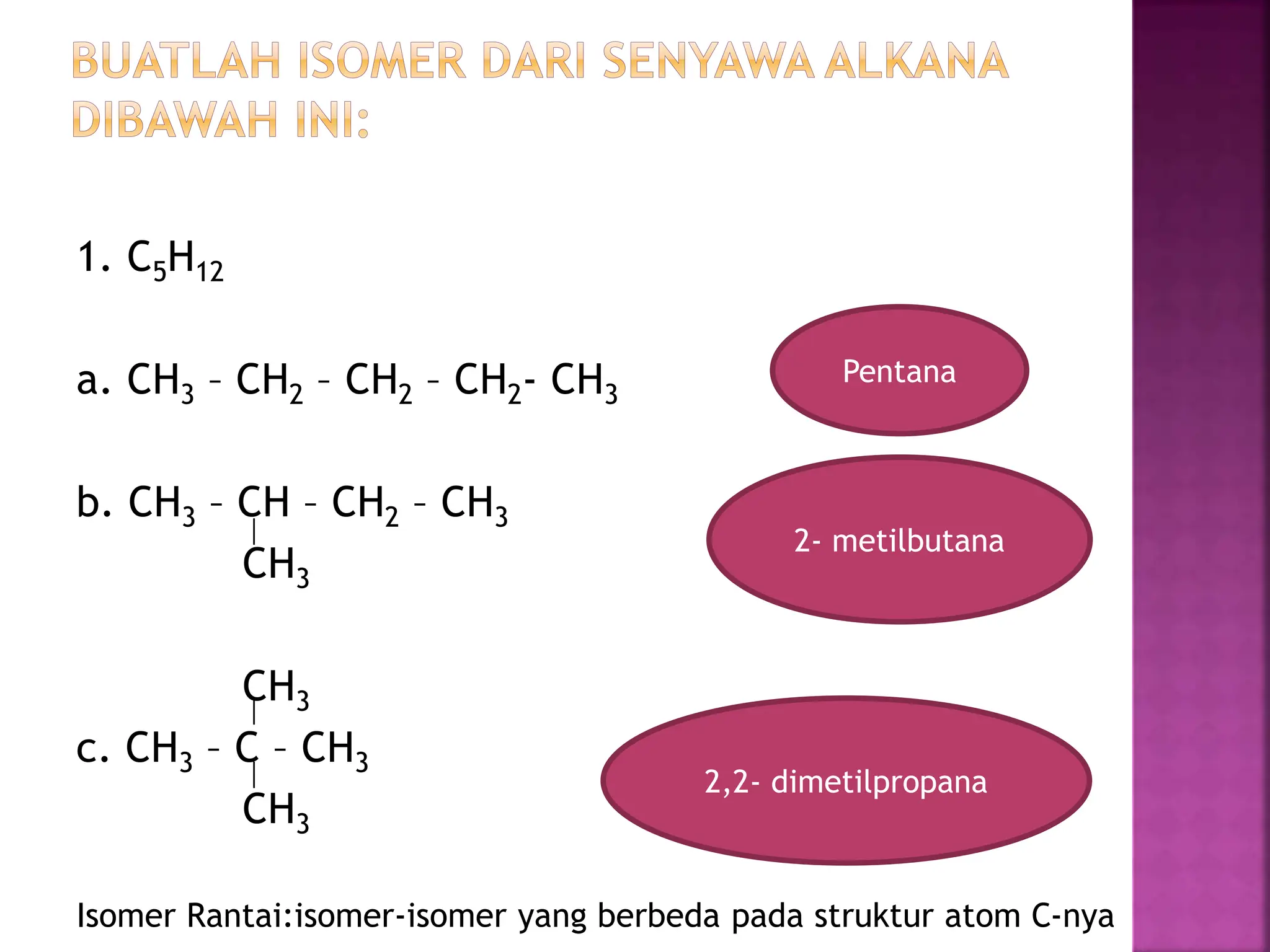 MATERI HALOALKANA, MATA PELAJARAN KIMIA SMA | PPTX