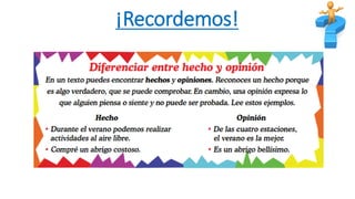 ¡Recordemos!
 