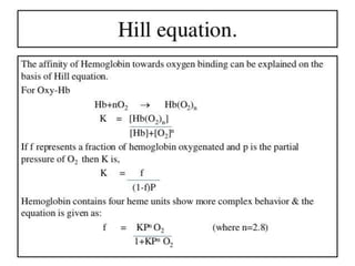 Hill equation
 