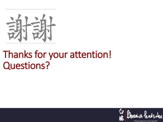 Thanks for your attention!
Questions?
 