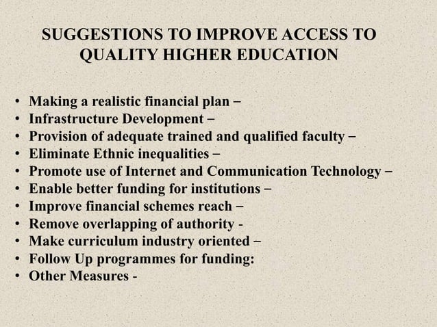 PPT Higher Education for IEA.ppt