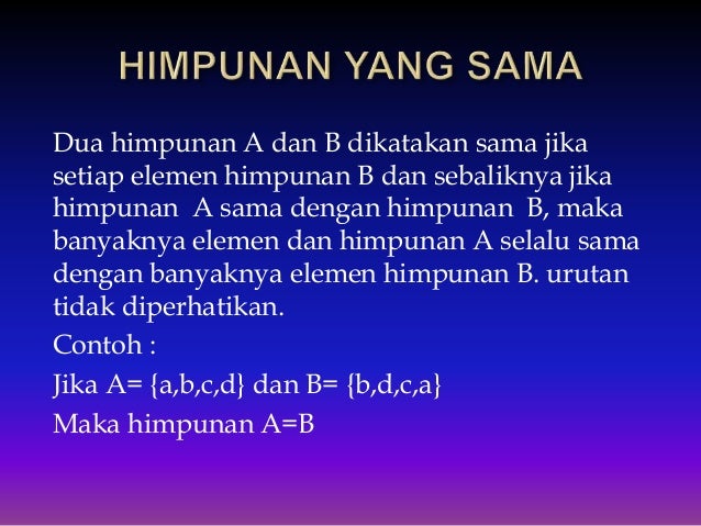 Ppt himpunan
