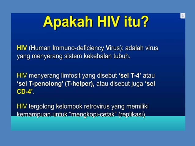 Materi mengenai Penyakit kULIT HIV DAN AIDS | PPT