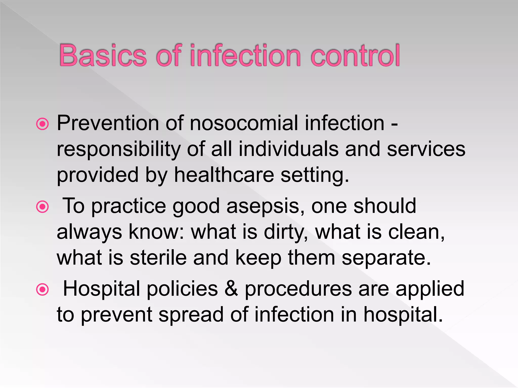 Ppt hospital infection control for small scale hospitals | PPTX ...