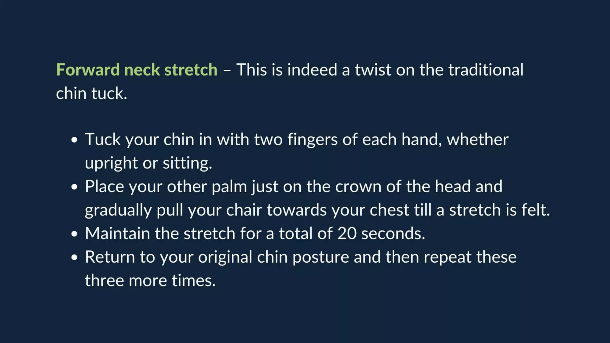 How To Fix Forward Head Posture? 3 Easy Exercises (From a Chiropractor)