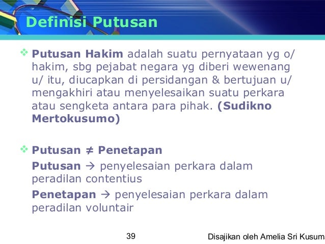 Ppt hukum acara perdata