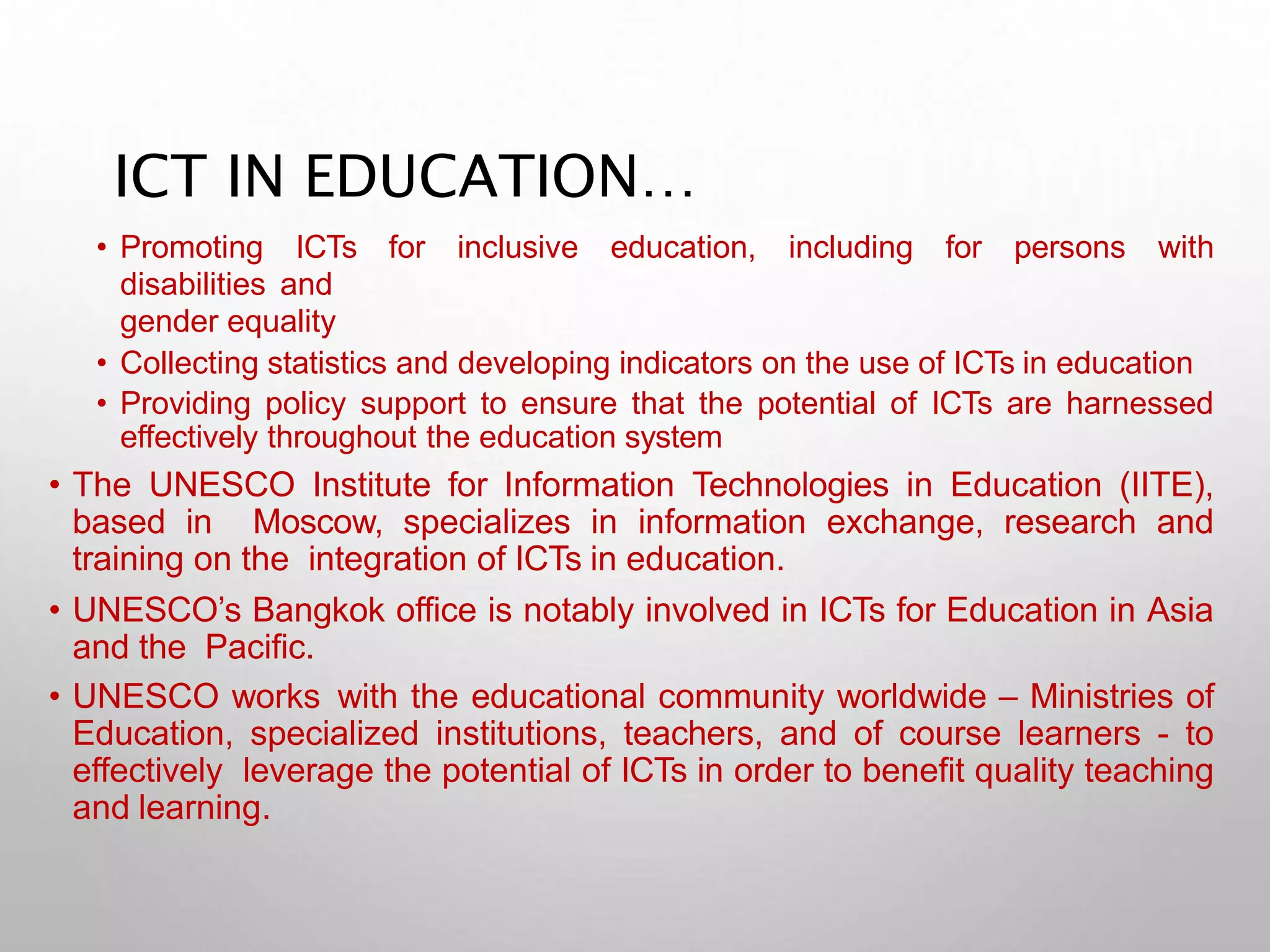 Ppt ict | PPTX