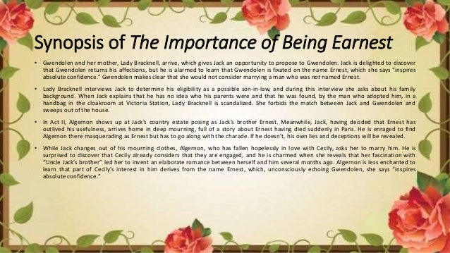 The Importance of Being Earnest: Characters, Marriage, Comedy | SchoolWorkHelper