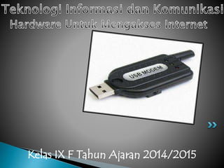 Kelas IX F Tahun Ajaran 2014/2015 
 