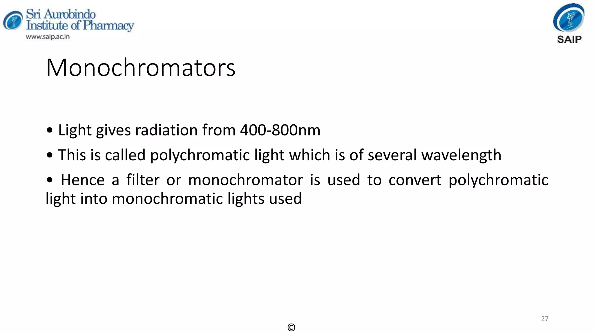 Instrumental Methods of Analysis