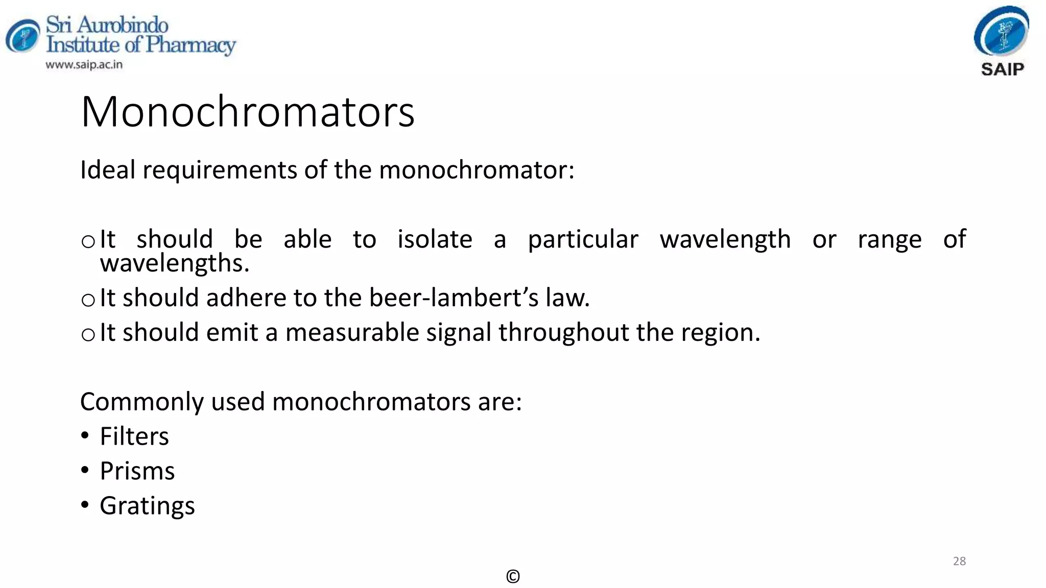 Instrumental Methods of Analysis