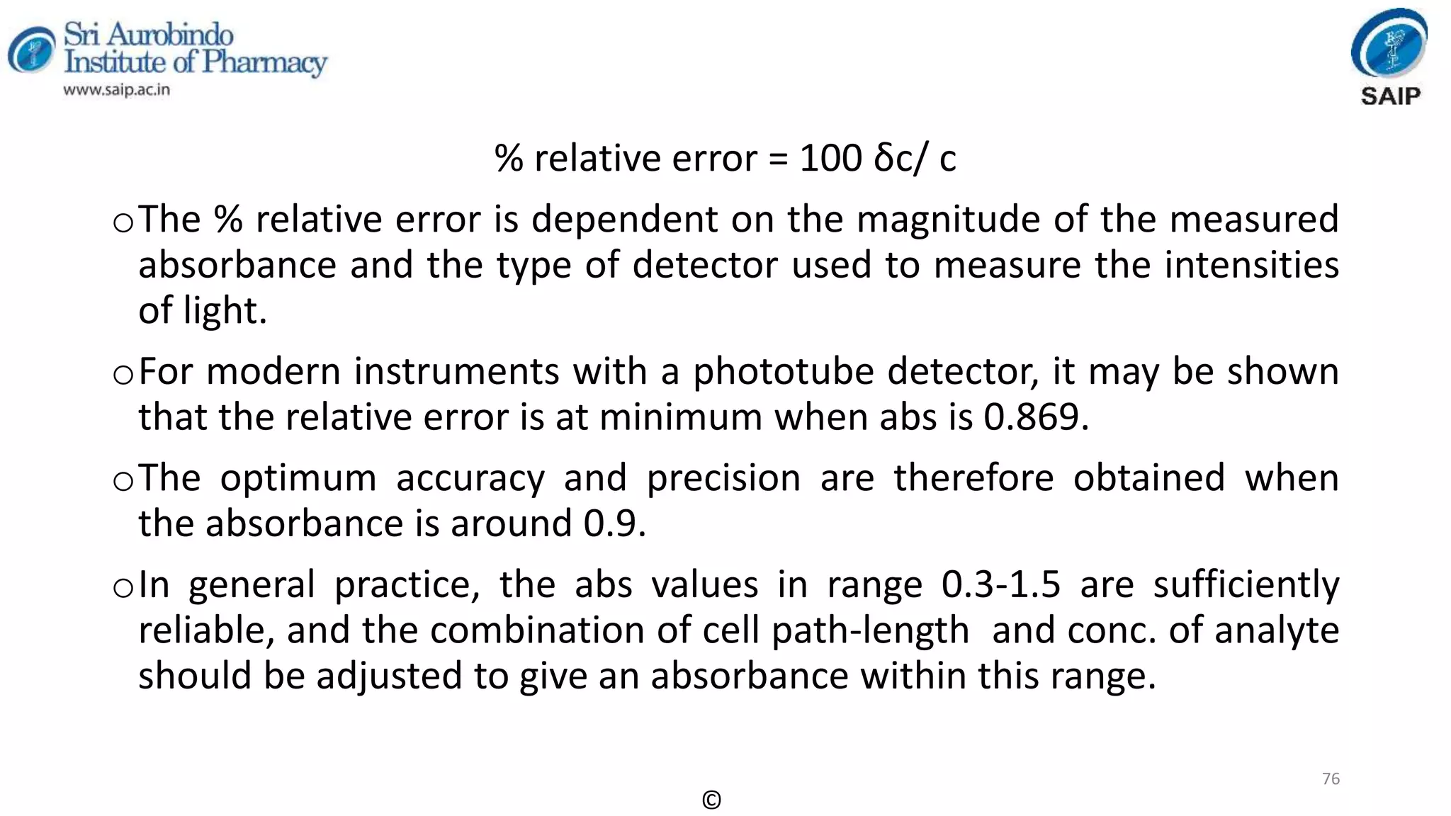 Instrumental Methods of Analysis