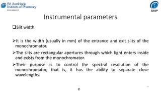 Instrumental Methods of Analysis