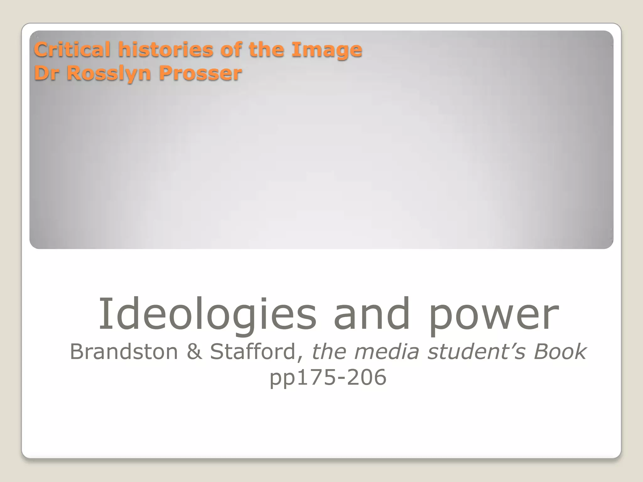 critical-histories-of-the-image-ppt