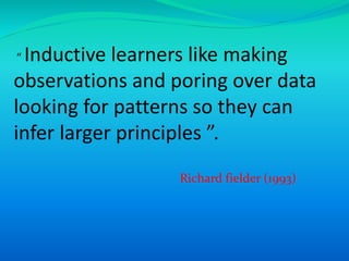 powerpoint inductive method | PPTX