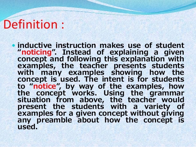 Powerpoint Inductive Method Powerpoint inductive method