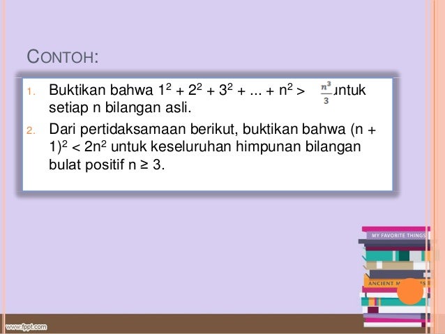 Ppt Induksi Matematika