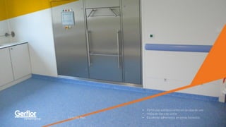 Tarasafe Plus
• Partículas antideslizantes en la capa de uso
• Malla de fibra de vidrio
• Excelente adherencia en zonas húmedas
 