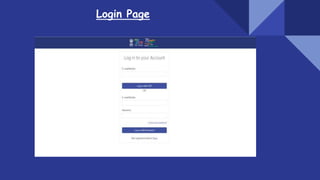 Login Page
 