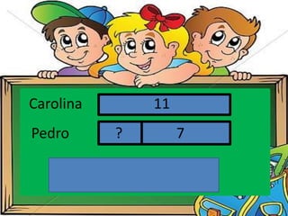 7?
11Carolina
Pedro
 
